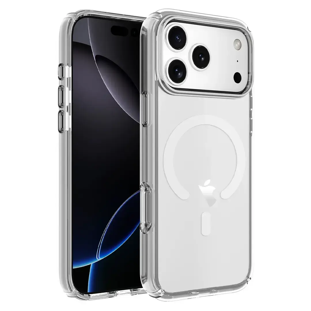 iPhone 18 Pro Max/iPhone 17 Pro Max Fleck Case MagSafe Crystal Clear (moq:30)